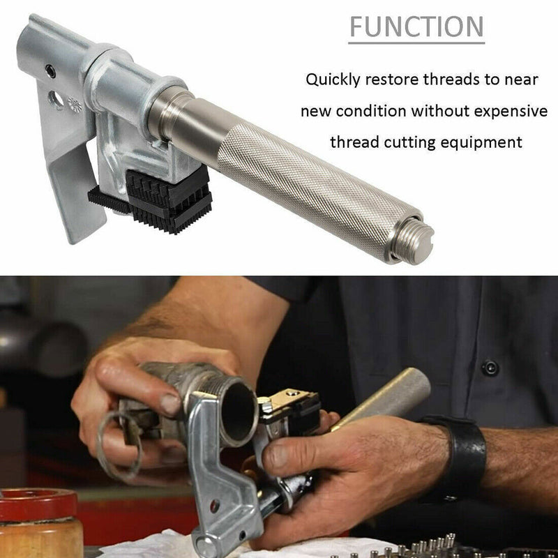 DURAFORCE Universal Outside Thread Chaser OTC 7402 External Thread Repair Tool 7402