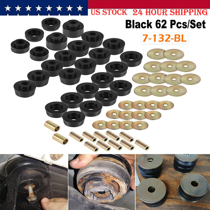 DURAFORCE 7-132-BL Body Mount Bushing Kit for 1978-1988 Regal Malibu Grand Prix Cutlass