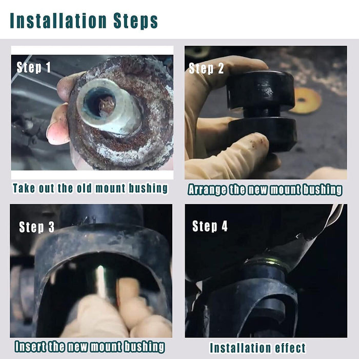 DURAFORCE 7-132-BL Body Mount Bushing Kit for 1978-1988 Regal Malibu Grand Prix Cutlass