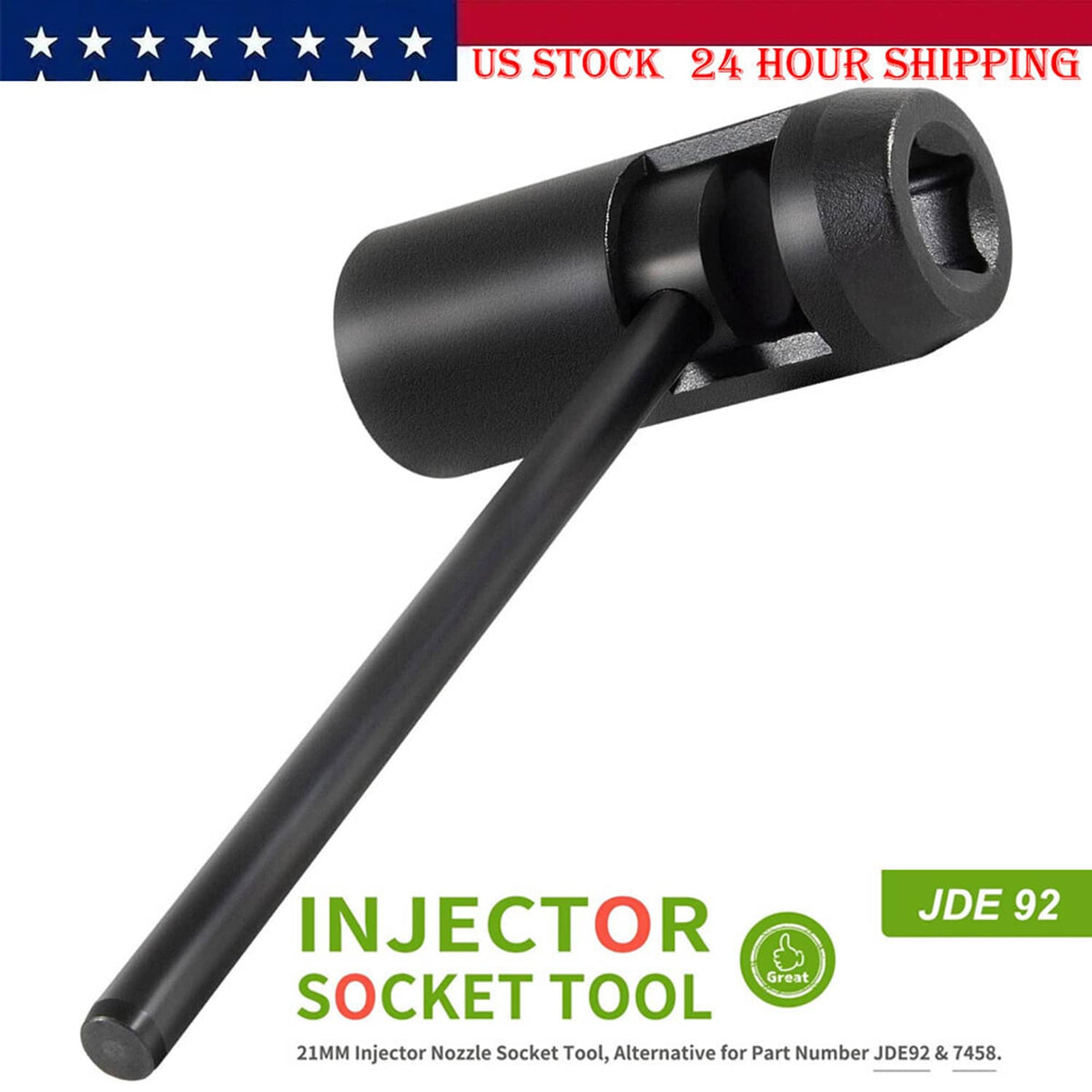Injector Socket Tool for John Deere Servicegard Alt JDE92 7458 21mm ...
