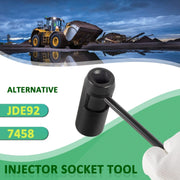 DURAFORCE Injector Socket Tool for John Deere Servicegard Alt JDE92 7458 21mm