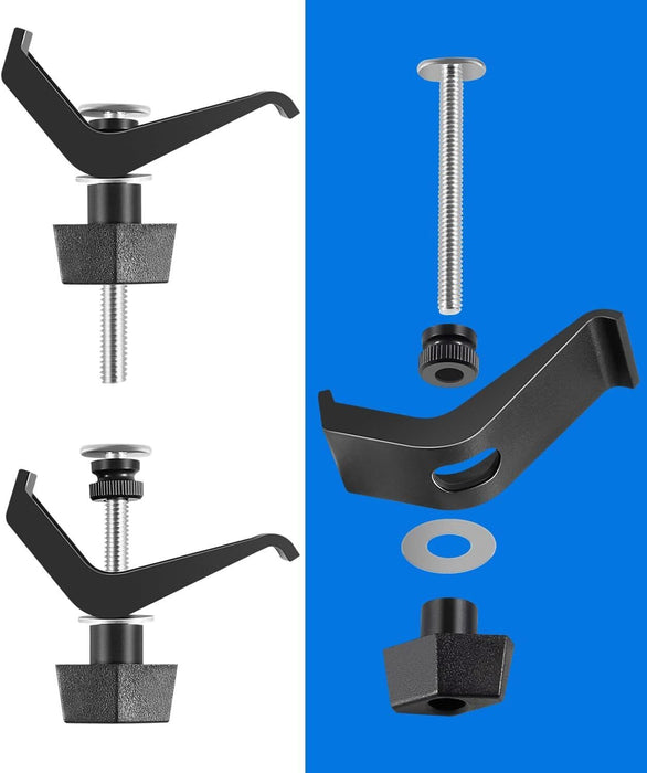 DURAFORCE KMA7520 Track Clamps for Accu-Cut Products, for Kreg Trak Products (2 Pack/Set )