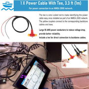 DURAFORCE NMEA 2000 2K Network Starter Kit Cable Tee Terminator for Lowrance Simrad Garmin