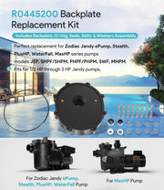 DURAFORCE Replacement for Jandy Zodiac R0445200 Pump Backplate Kit