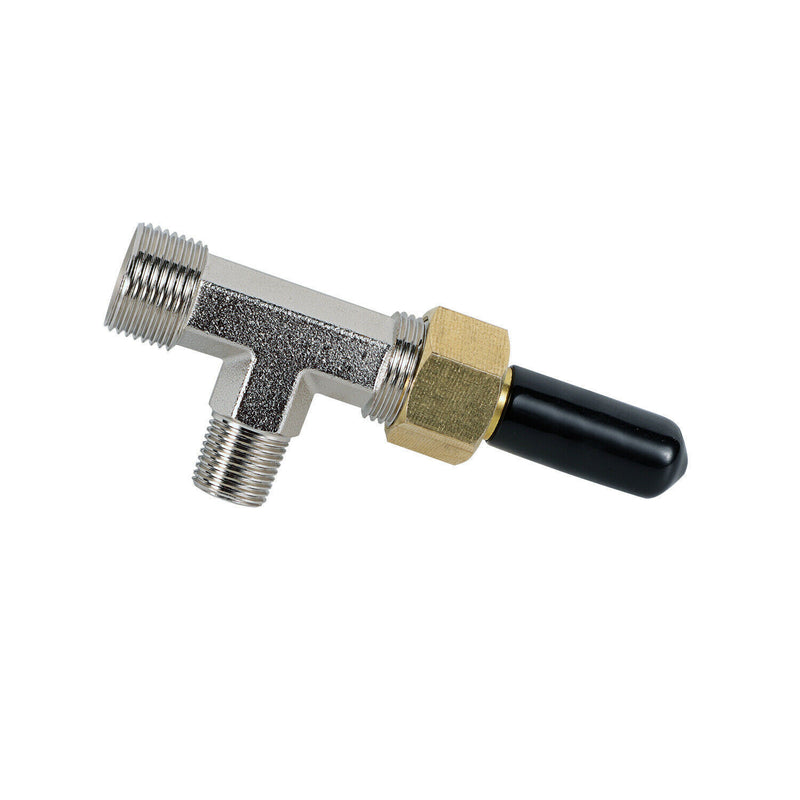 DURAFORCE Hydraulic Steering Bleeder Tee Kit for Baystar HC4645H,Replaces SeaStar HF4202