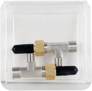 DURAFORCE Hydraulic Steering Bleeder Tee Kit for Baystar HC4645H,Replaces SeaStar HF4202
