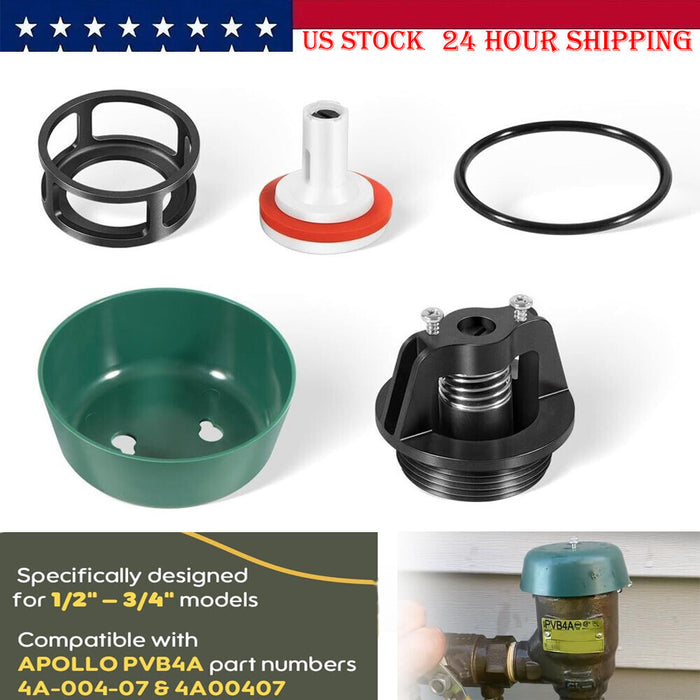 DURAFORCE 1/2" - 3/4" Top Half Repair Kit for PVB4A, 4A00407 Poppet and Bonnet Parts Kit