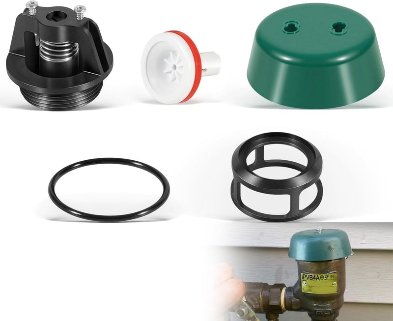 DURAFORCE 1/2" - 3/4" Top Half Repair Kit for PVB4A, 4A00407 Poppet and Bonnet Parts Kit
