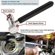 DURAFORCE Valve Tappet Adjusting Tools for Most ATVs Motorcycle Adjusting Valve Clearance
