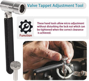 DURAFORCE Valve Tappet Adjusting Tools for Most ATVs Motorcycle Adjusting Valve Clearance