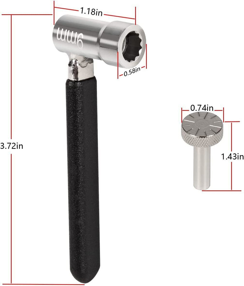DURAFORCE Valve Tappet Adjusting Tools for Most ATVs Motorcycle Adjusting Valve Clearance