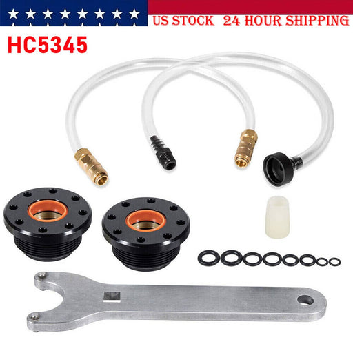 DURAFORCE HS5167 Front Mount Hydraulic Steering Cylinder Seal Kit Bleed Kit for Seastar