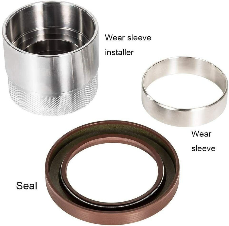 DURAFORCE 303-761 6.0L Powerstroke Front Crank Wear Sleeve Installer Tool Seal & Sleeve