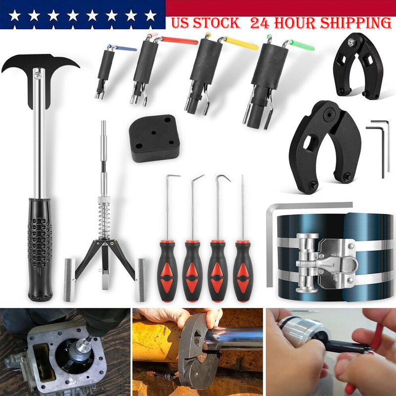 DURAFORCE Hydraulic Cylinder Repair Tools Rod/Gland Wrench Seal Installer For Skid Steers