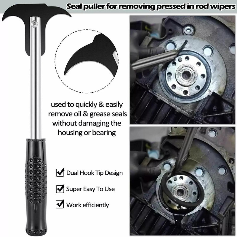 DURAFORCE Hydraulic Cylinder Repair Tools Rod/Gland Wrench Seal Installer For Skid Steers