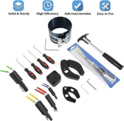 DURAFORCE Hydraulic Cylinder Repair Tools Rod/Gland Wrench Seal Installer For Skid Steers