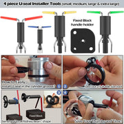 DURAFORCE Hydraulic Cylinder Repair Tools Rod/Gland Wrench Seal Installer For Skid Steers