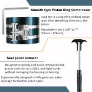DURAFORCE Hydraulic Cylinder Repair Tools Rod/Gland Wrench Seal Installer For Skid Steers