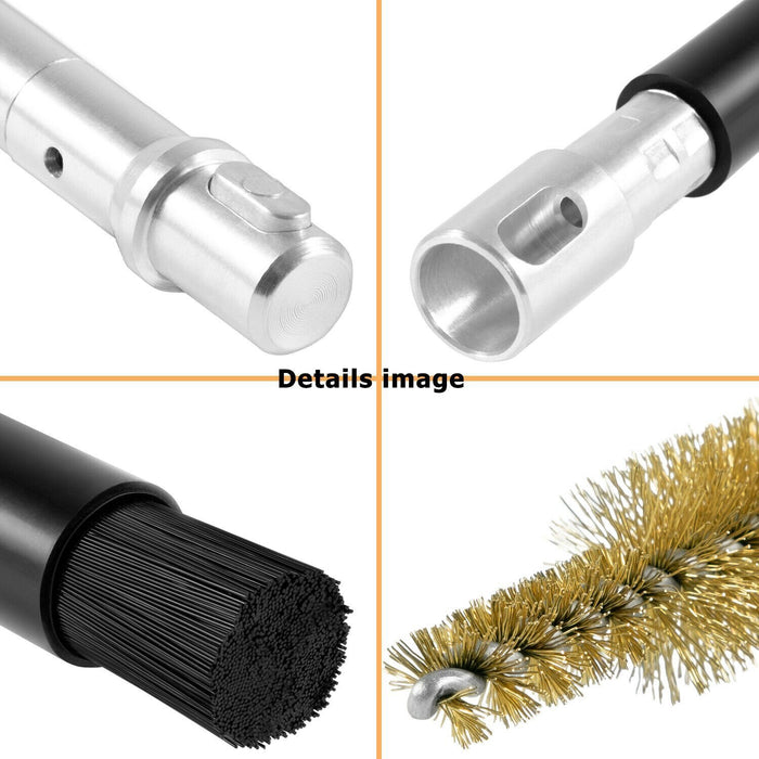 DURAFORCE EN-47909 Injector Bore Cleaning Brush Set w/ Swabs For 6.6L Duramax Diesel