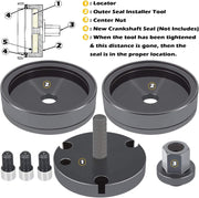 DURAFORCE For CAT 3406 3408 C-15 Diesel Front & Rear Crankshaft Seal/Wear Sleeve Installer