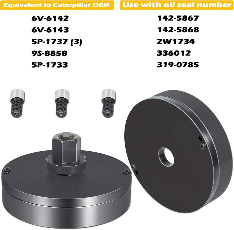 DURAFORCE For CAT 3406 3408 C-15 Diesel Front & Rear Crankshaft Seal/Wear Sleeve Installer