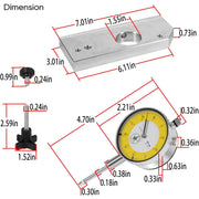 DURAFORCE 9015 Runout Gauge Gear Drive Backlash Tool for Harley Davidson Twin Cam Big Twin