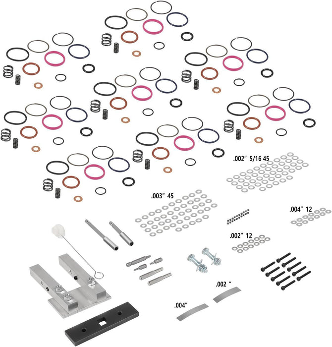 DURAFORCE For Ford 7.3L PowerStroke Injector Rebuild Kit w/ Vice Clamp, Springs & O-Ring