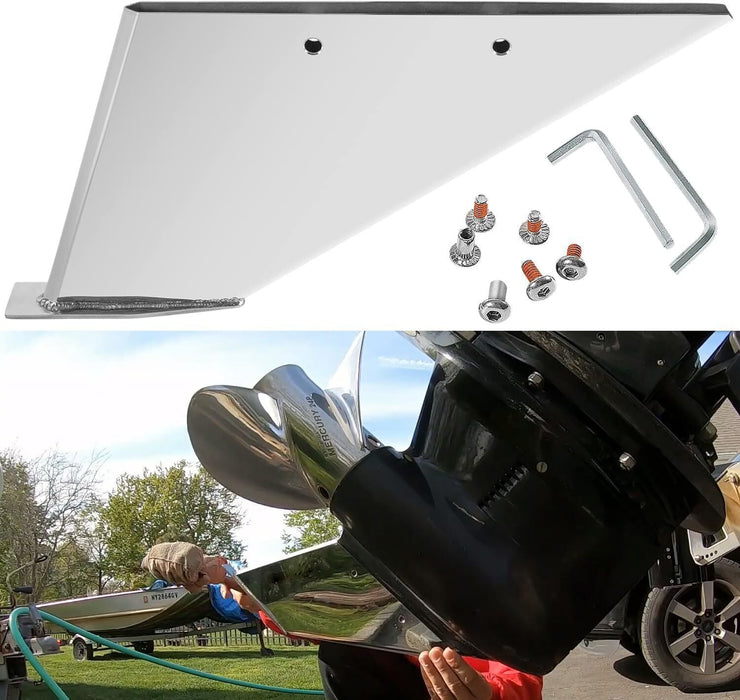 DURAFORCE 27061 Skeg Guard for Mercury 75-90-115HP 4 Stroke 2.07" Ratio, 150-175HP Optimax