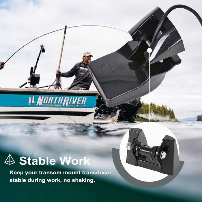 DURAFORCE for Garmin Replacement Transom Transducer Mount Mounting Bracket 010-10272-00