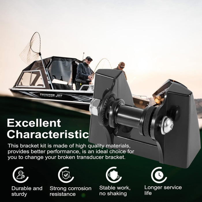 DURAFORCE for Garmin Replacement Transom Transducer Mount Mounting Bracket 010-10272-00