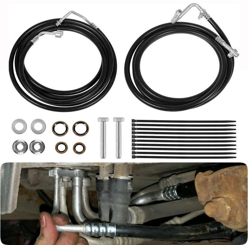 DURAFORCE Rear A/C Line Kit 2007-2014 GMC Yukon XL Suburban Rear Auxiliary AC Hose Set New