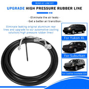 DURAFORCE Rear A/C Line Kit 2007-2014 GMC Yukon XL Suburban Rear Auxiliary AC Hose Set New
