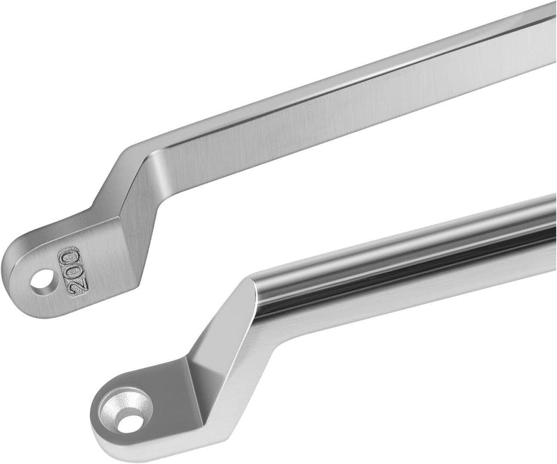 DURAFORCE 2Pcs Boat Truck Cargo Trailer RV Door Grab Handle Assist Bar Camper Gate Metal