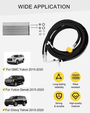 DURAFORCE YSH34913 For 2015-2020 Chevy Tahoe GMC Yukon Escalade Rear/Aux AC Line Set