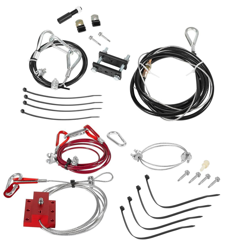 DURAFORCE Break Away Device and RB-011 Trailer Brake System Fitment for RV Towed Vehicle