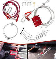 DURAFORCE Break Away Device and RB-011 Trailer Brake System Fitment for RV Towed Vehicle