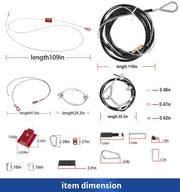 DURAFORCE Break Away Device and RB-011 Trailer Brake System Fitment for RV Towed Vehicle