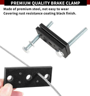 DURAFORCE Break Away Device and RB-011 Trailer Brake System Fitment for RV Towed Vehicle