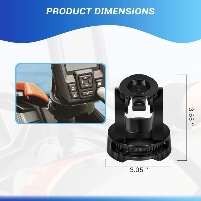 DURAFORCE 010-12439-10 Tilt/Swivel Mount Replacement for Garmin Striker 4/Plus 4/4Cv