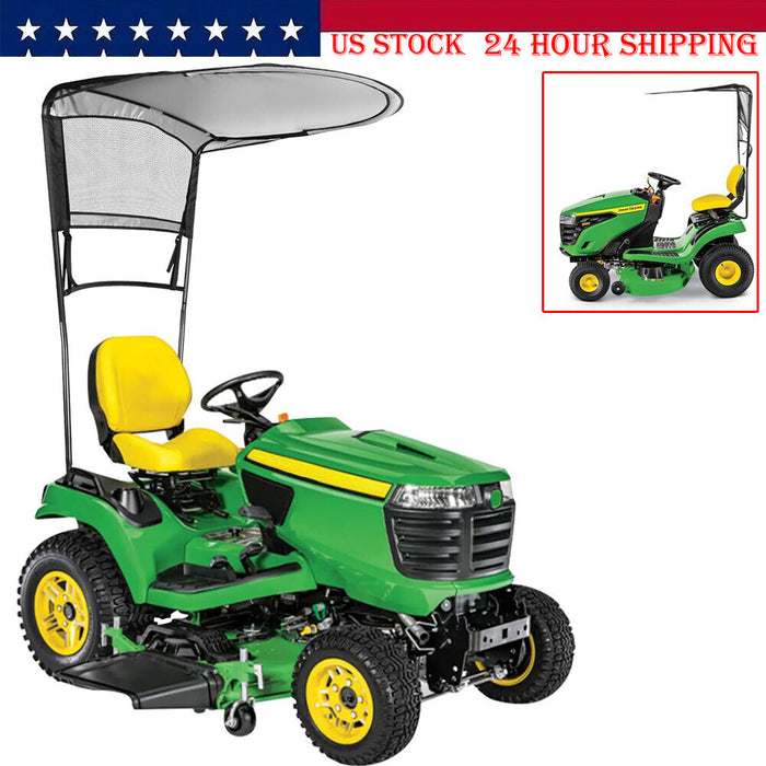 DURAFORCE Riding Mower Sun Canopy LP68122 for John Deere 100/S200 Lawn Tractor Sun Shade