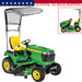 DURAFORCE Riding Mower Sun Canopy LP68122 for John Deere 100/S200 Lawn Tractor Sun Shade