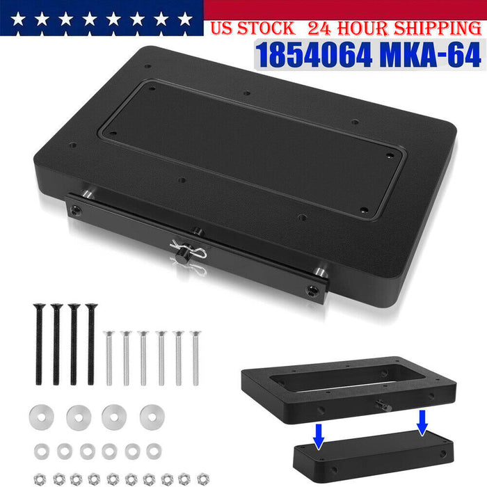 DURAFORCE 1854064 MKA-64 Quick Release Bracket For Ulterra, Terrova, PowerDrive, Black