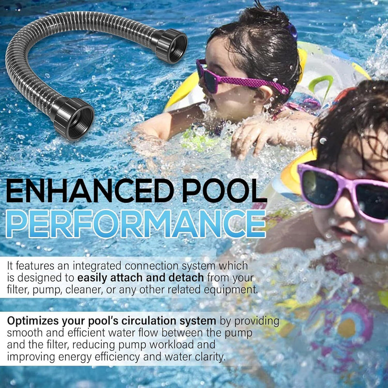 DURAFORCE 155710 Pool Filter Pump Hose Assembly For Pentair Sand Dollar Sand Filters 30"