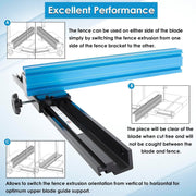 DURAFORCE Bandsaw Fence for 14-inch Band Saw Blade's Drift Angle Precise Cutting KMS7200