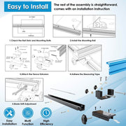 DURAFORCE Bandsaw Fence for 14-inch Band Saw Blade's Drift Angle Precise Cutting KMS7200