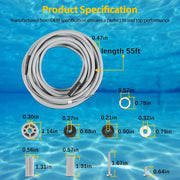 DURAFORCE RCX50061 Floating Power Cord Tigershark Tiger shark QC Robotic Cleaner RC9990