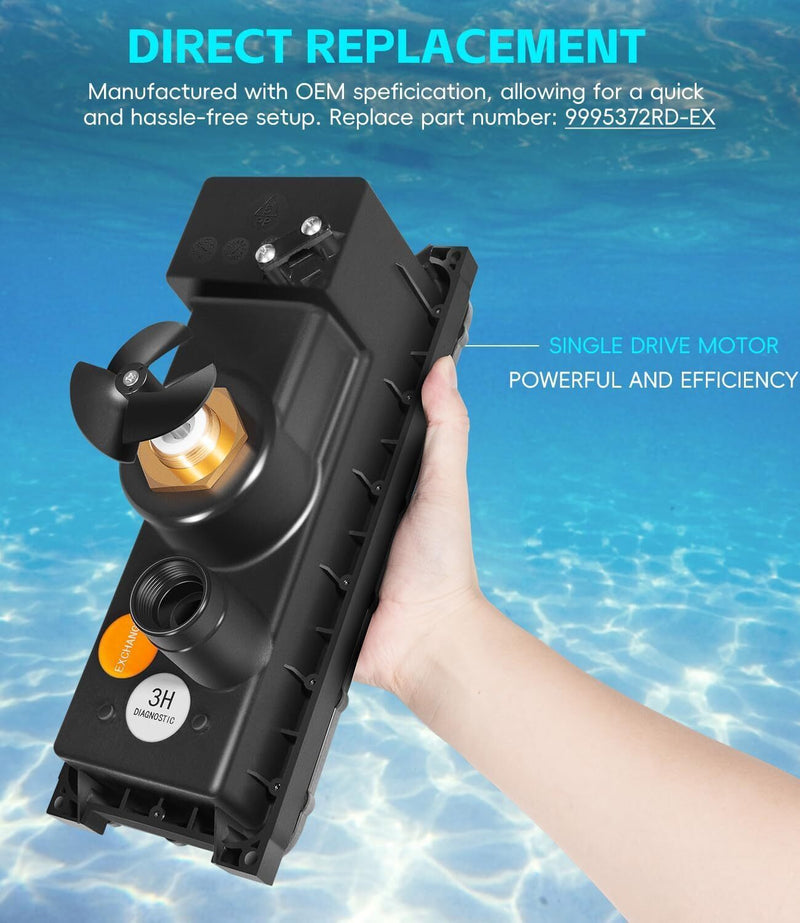 DURAFORCE 9995372RD-EX Robotic Pool Cleaner Motor Unit Replacement Parts for Dolphin
