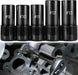 DURAFORCE 71670 Large Tap Socket Set For 5/8", 11/16", 3/4", 7/8" and 1" Taps, 1/2" Drive