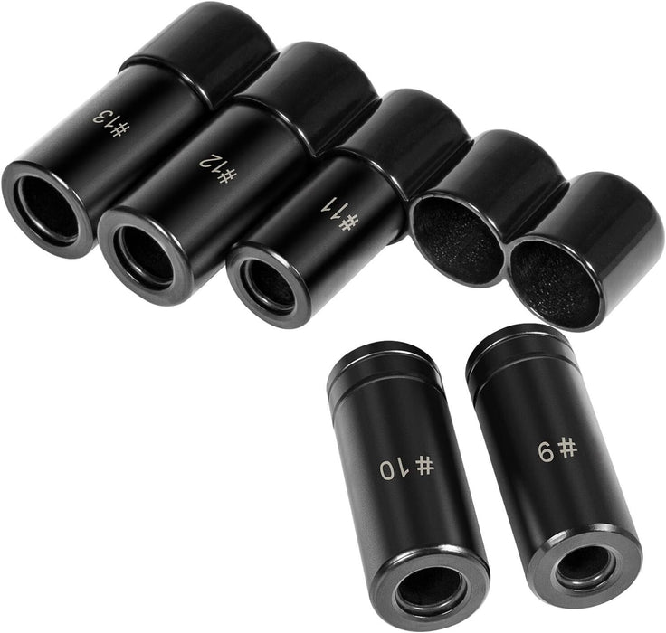 DURAFORCE 71670 Large Tap Socket Set For 5/8", 11/16", 3/4", 7/8" and 1" Taps, 1/2" Drive