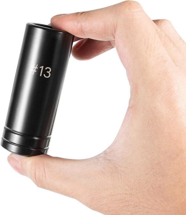 DURAFORCE 71670 Large Tap Socket Set For 5/8", 11/16", 3/4", 7/8" and 1" Taps, 1/2" Drive